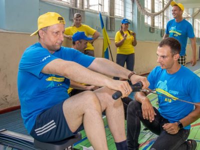 У Дніпрі пройшла обласна спартакіада серед учасників АТО/ООС з інвалідністю  