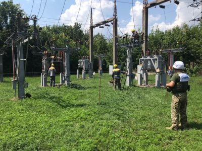 За тиждень українські військові відновили п’ять об’єктів цивільної інфраструктури в районі ООС