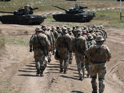 Українські морські піхотинці та грузинські військові у складі змішаних екіпажів удосконалювали навички з тактичної підготовки  