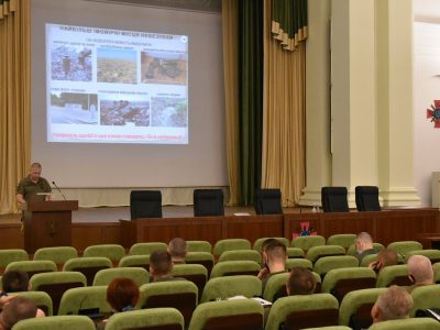 У Командуванні Об’єднаних сил відбулось заняття з мінної безпеки