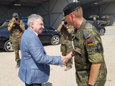 Андрій Таран відвідав військові підрозділи в Литовській Республіці  