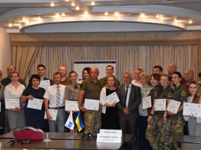 Відтепер сертифіковані тренери ЗСУ викладатимуть основи військово-цивільної взаємодії для колег з регіонів  