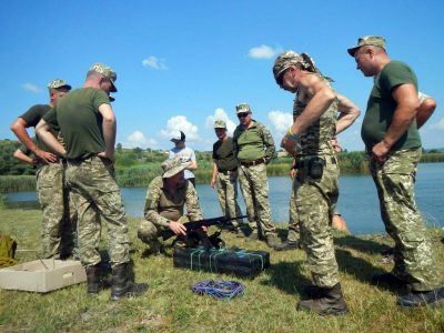 Про незвичний полігонний вишкіл харківських тероборонців  