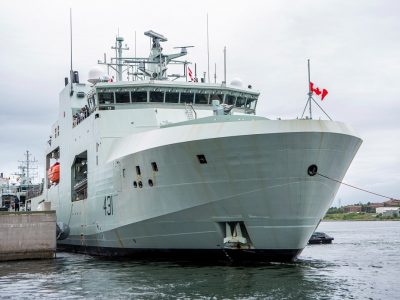 ВМС Канади отримали арктичний патрульний корабель Margaret Brooke  