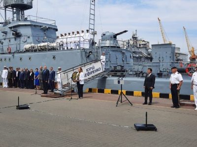 Володимир Зеленський в Одесі розповів про плани модернізації ВМС