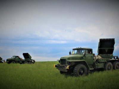 У районі проведення ООС перевірили бойову готовність підрозділів реактивної артилерії  