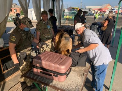 Тиждень роботи КПВВ у районі проведення ООС  