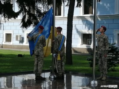 У Міноборони відбулась репетиція підняття Державного Прапора