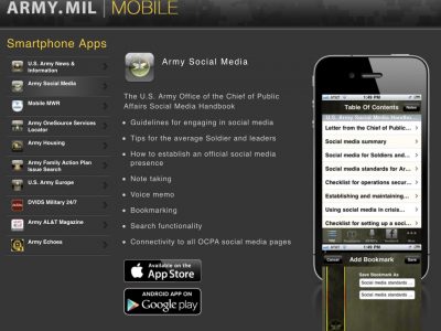 Які мобільні додатки розроблені для військовослужбовців США, Франції та Польщі  