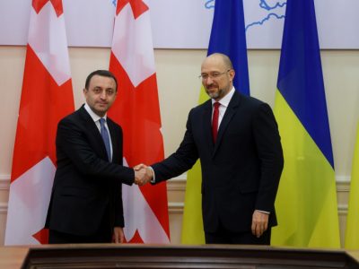 Денис Шмигаль та Іраклій Гарібашвілі обговорили взаємодію України та Грузії на міжнародному рівні  