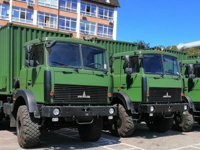 Ще 9 мобільних лазне-пральних модулів відправлено до військових частин ЗС України