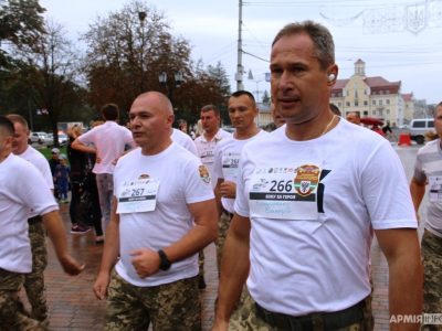 Забіг «Шаную воїнів, біжу за Героїв України» відбувся на Чернігівщині  