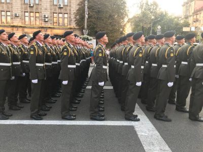 У Києві відбулася третя репетиція військового параду  