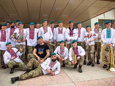 Оркестр морської піхоти став конкурсантом Міжконтинентального конкурсу української пісні в США  
