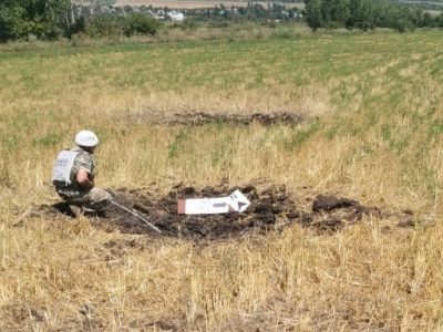 Ворог із забороненої зброї обстріляв цивільну інфраструктуру поблизу Галицинівки  