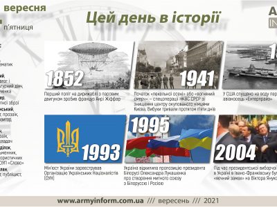 24 вересня. Цей день в історії