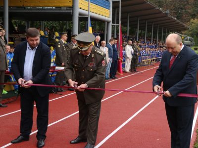У Національній академії сухопутних військ відкрили сучасний навчально-спортивний комплекс  