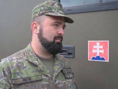 На загальновійськовий полігон, що на Рівненщині, прибув механізований підрозділ збройних сил Словацької Республіки  