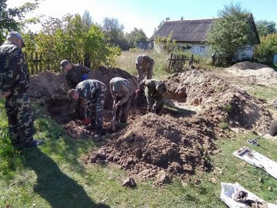 Житомирські пошуковці виявили масове поховання солдатів Вермахту  