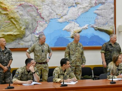 На базі Командування об’єднаних сил ЗСУ відбувається курс підготовки офіцерів за стандартами НАТО  