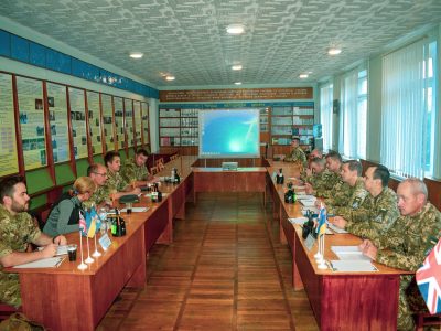 На Київщині представники ЗС України та Великої Британії узгодили спільні дії у підготовці до тактичного навчання «Воріер Вотчер – 2021»  