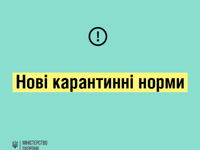 Уряд встановив нові карантинні обмеження для запобігання поширенню COVID-19  