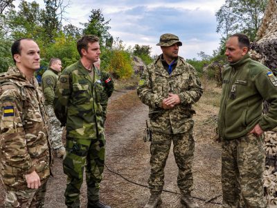 Оборонну операцію українські морпіхи проводять спільно з офіцерами НАТО  