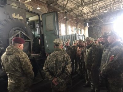 В ООС розпочалась підготовка техніки, озброєння та парків до експлуатації в зимовий період  