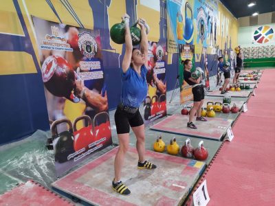 За участю ветеранів у Києві відбувся відбірковий чемпіонат України з гирьового спорту
