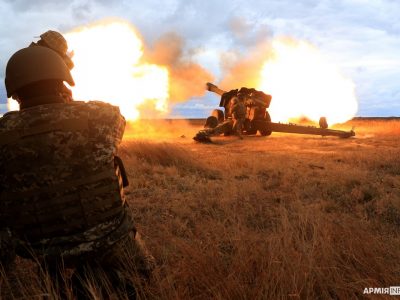 На полігоні Ягорлик підрозділи протиповітряної оборони провели бойові стрільби  