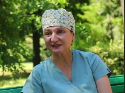 Медик Галина Адаменко – на захисті життя  