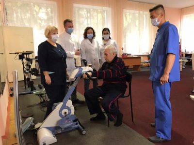 Ірпінський військовий госпіталь застосовує новітні методи лікування хворих з інсультом  
