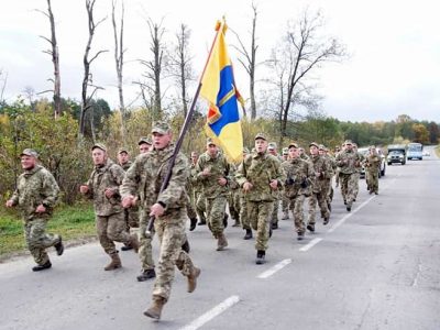 До забігу поваги та підтримки загиблих литовських воїнів долучились воїни батальйону «Айдар»  
