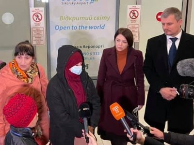 Сьогодні вранці успішно завершилась спеціальна операція з евакуації українських громадян із Сирії — Ганна Маляр  