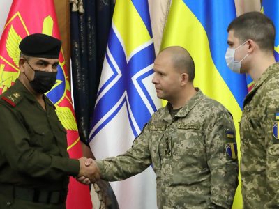 Військові України та Іраку обговорили питання розвитку сержантського складу ЗСУ