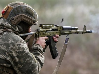 У районі проведення операції Об’єднаних сил визначили найкращого стрільця  