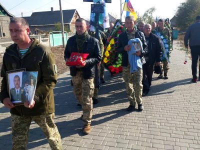 На Одещині в останню путь провели бійця окремої механізованої бригади Холодний Яр Георгія Халікова