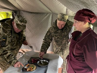 На Львівщині відбувся конкурс на найкращого військового кухаря  
