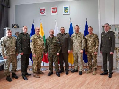 Відбулась зміна командування Координаційної групи Литовсько-польсько-української бригади