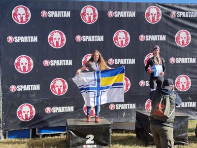 Флотська спортсменка стала призеркою Spartan Race в Румунії  