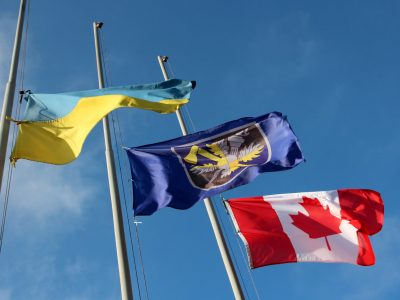 Військові України та Канади вшанували полеглих у світових війнах  