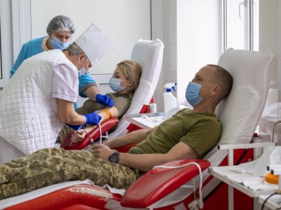 Морські піхотинці здали кров задля порятунку людського життя  