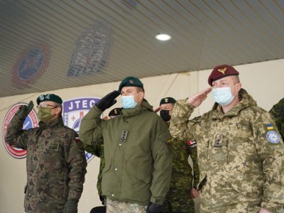 У Грузії розпочалося багатонаціональне навчання «Кленова арка – 2021» за участю українських десантників  