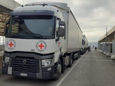 На окуповану частину Донеччини і Луганщини доставлено 54 тонни гумвантажу  