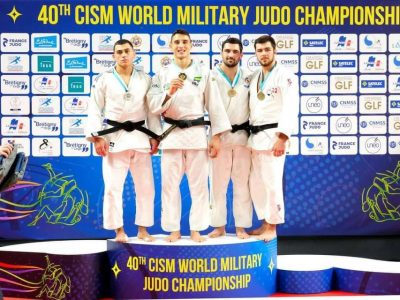 Армійські спортсмени завоювали чотири медалі на Чемпіонаті світу серед військовослужбовців з дзюдо  