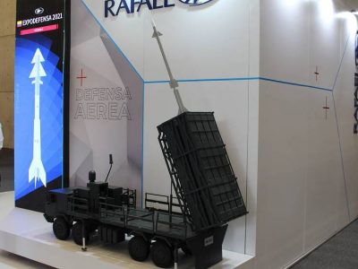 Сімейство зенітно-ракетних комплексів Rafael SPYDER представлено на ExpoDefensa 2021  