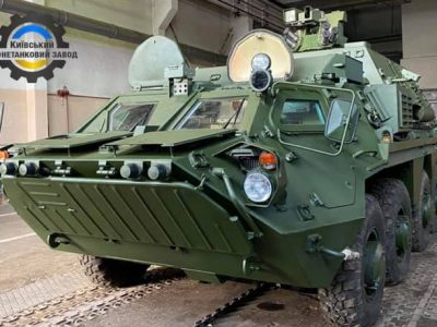 Нову КШМ БТР-4КШ-Т презентують за тиждень на столичному бронетанковому заводі  