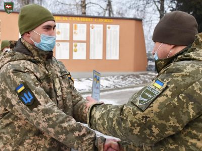 Строковиків із «князівської» бригади урочисто звільнили в запас  