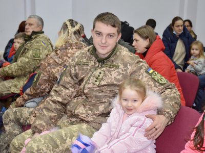 Різдвяне свято для дітей військових авіаторів  
