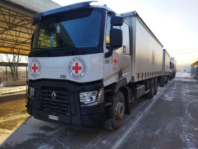 Майже 10 тонн гуманітарного вантажу доставлено на тимчасово окуповані території Донеччини й Луганщини  